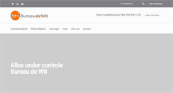 Desktop Screenshot of bureaudewit.nl